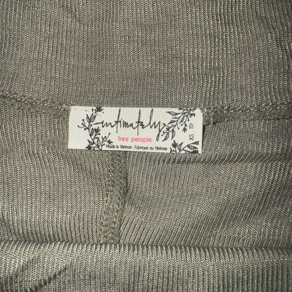 Intimately Free People Night We Met Ivy League Army Top - Picture 2 of 4